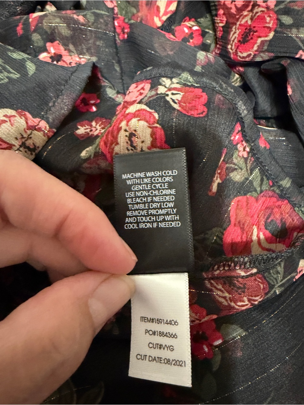 Torrid Size 2X Floral Sheer Bell Sleeve Babydoll Blouse | Boho Romantic Top - Picture 8 of 9
